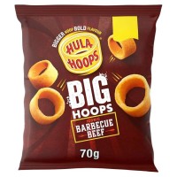 Hula Hoops BIG HOOPS BBQ BEEF 70g - Best Before: 23.11.24